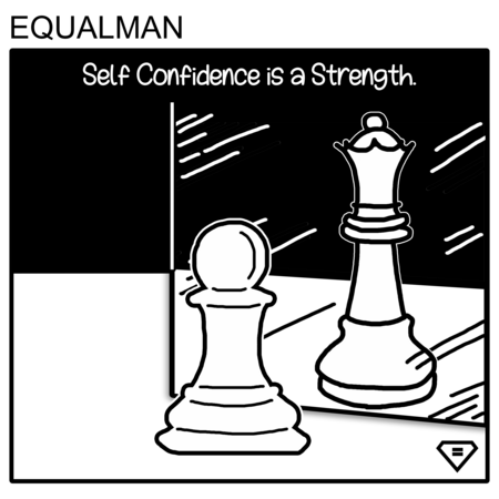 Equalman Comic: Big cheese pawn