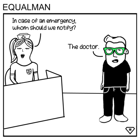 Equalman Comic: Big The Doctor